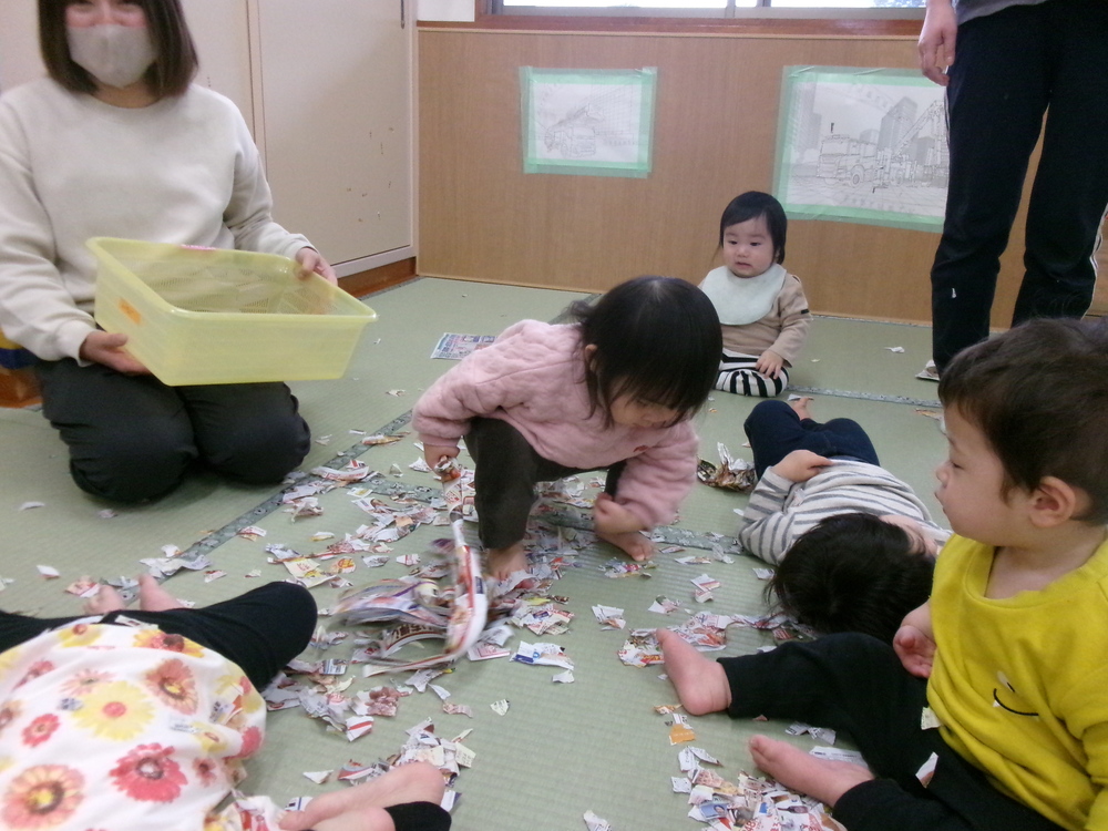 広告遊びの様子４