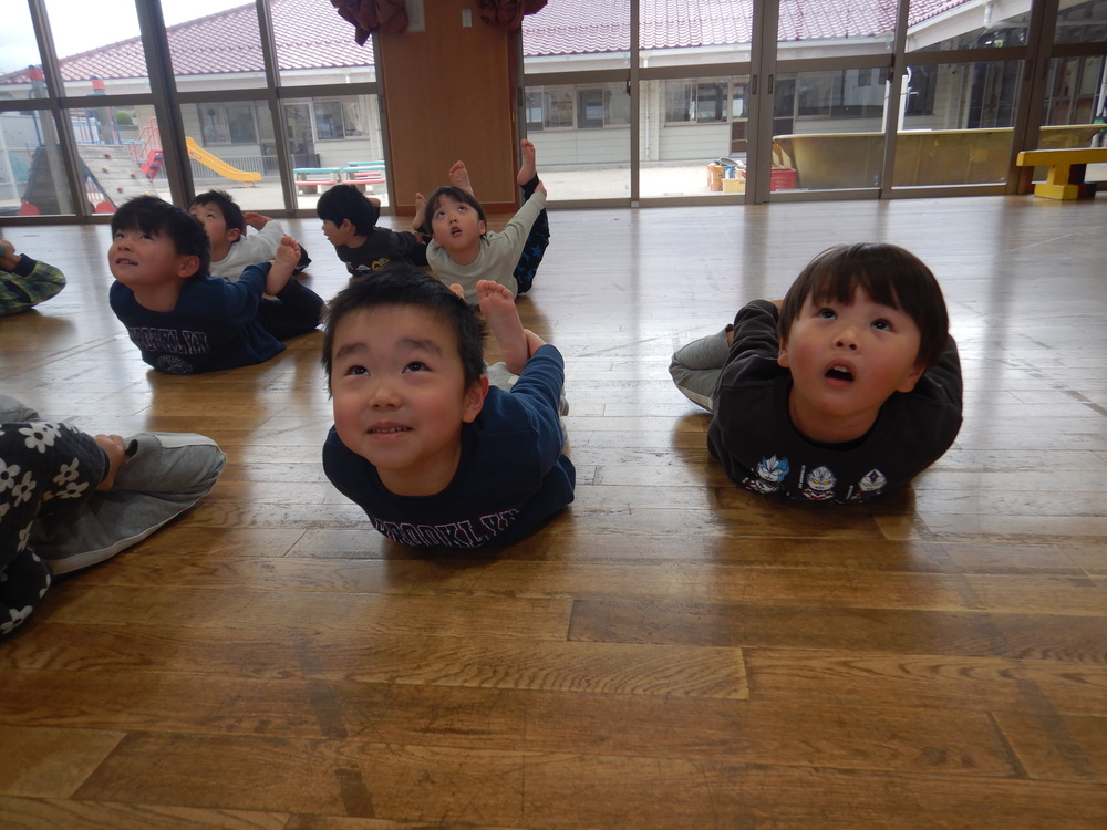リズムをしている様子 (2)