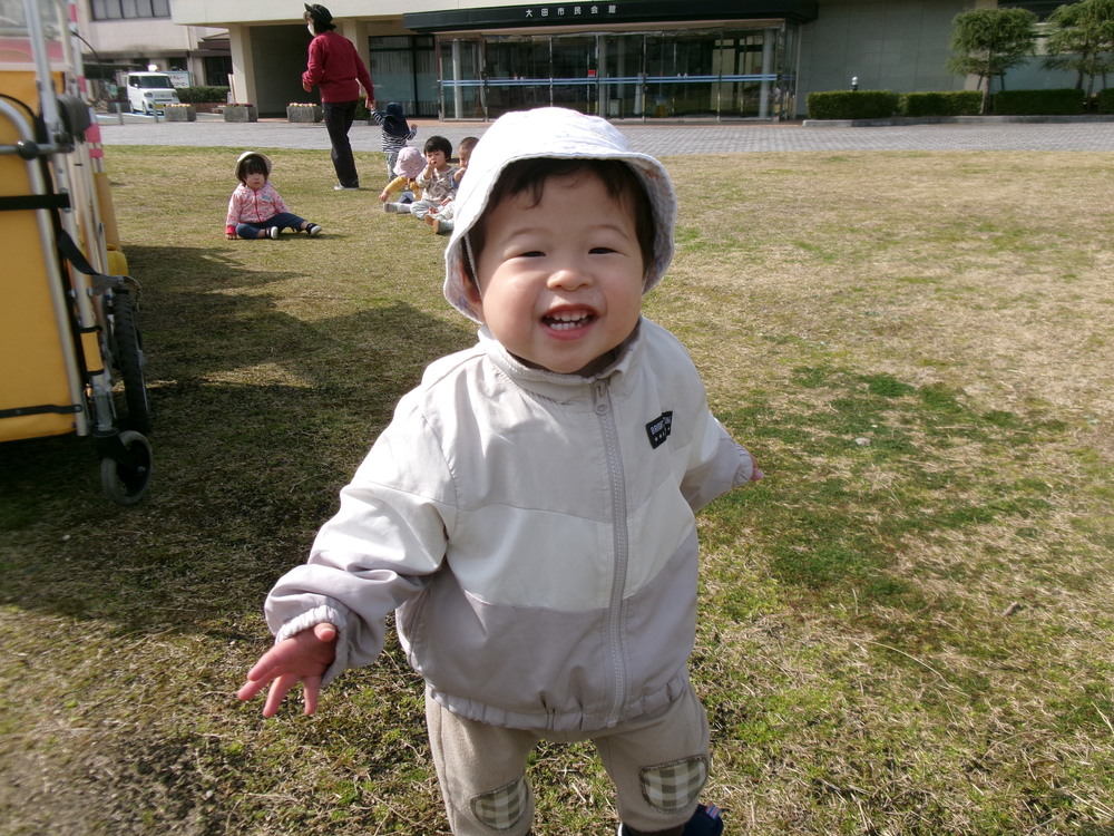 散歩先での様子５