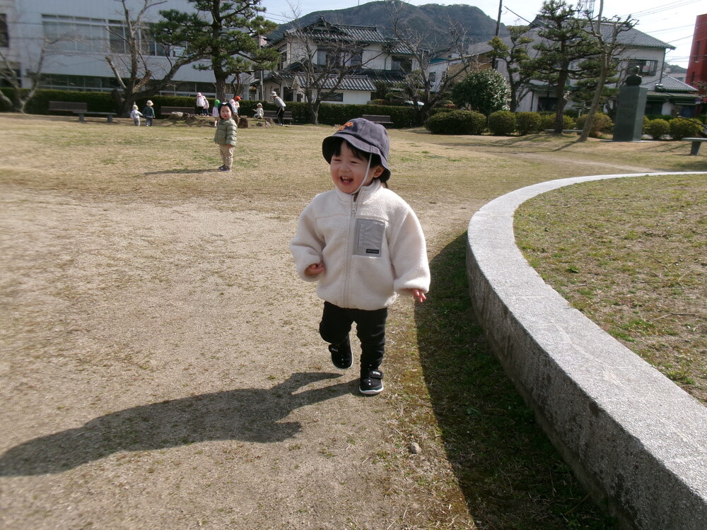 散歩先での様子６