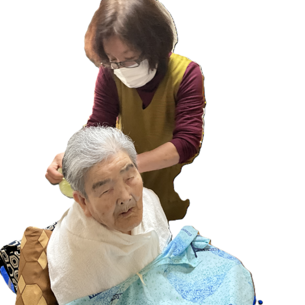 散髪1