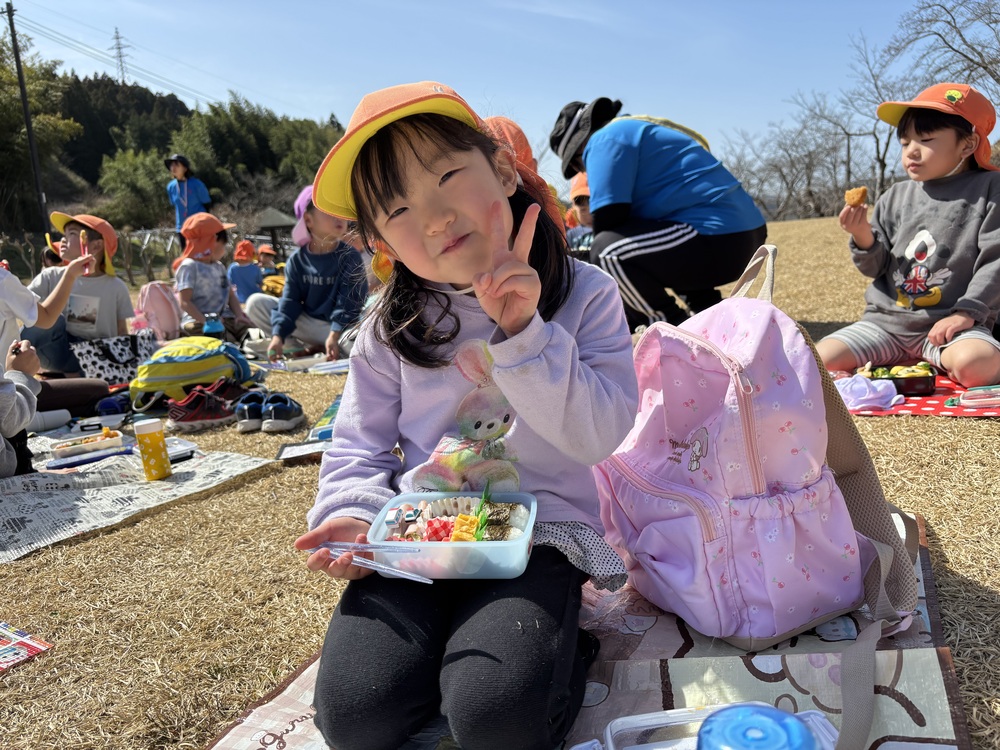 遠足の様子