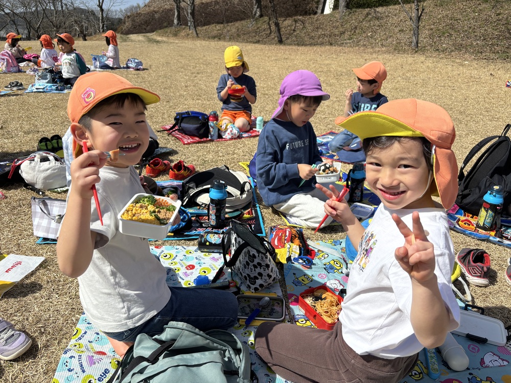 遠足の様子