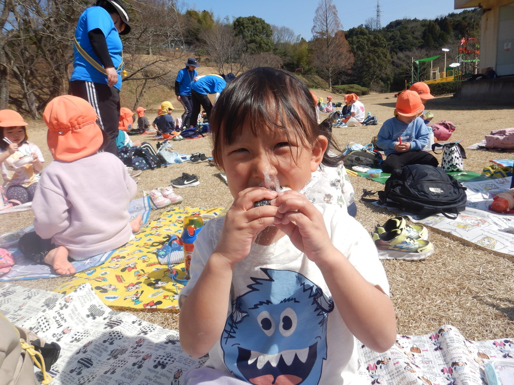 遠足の様子
