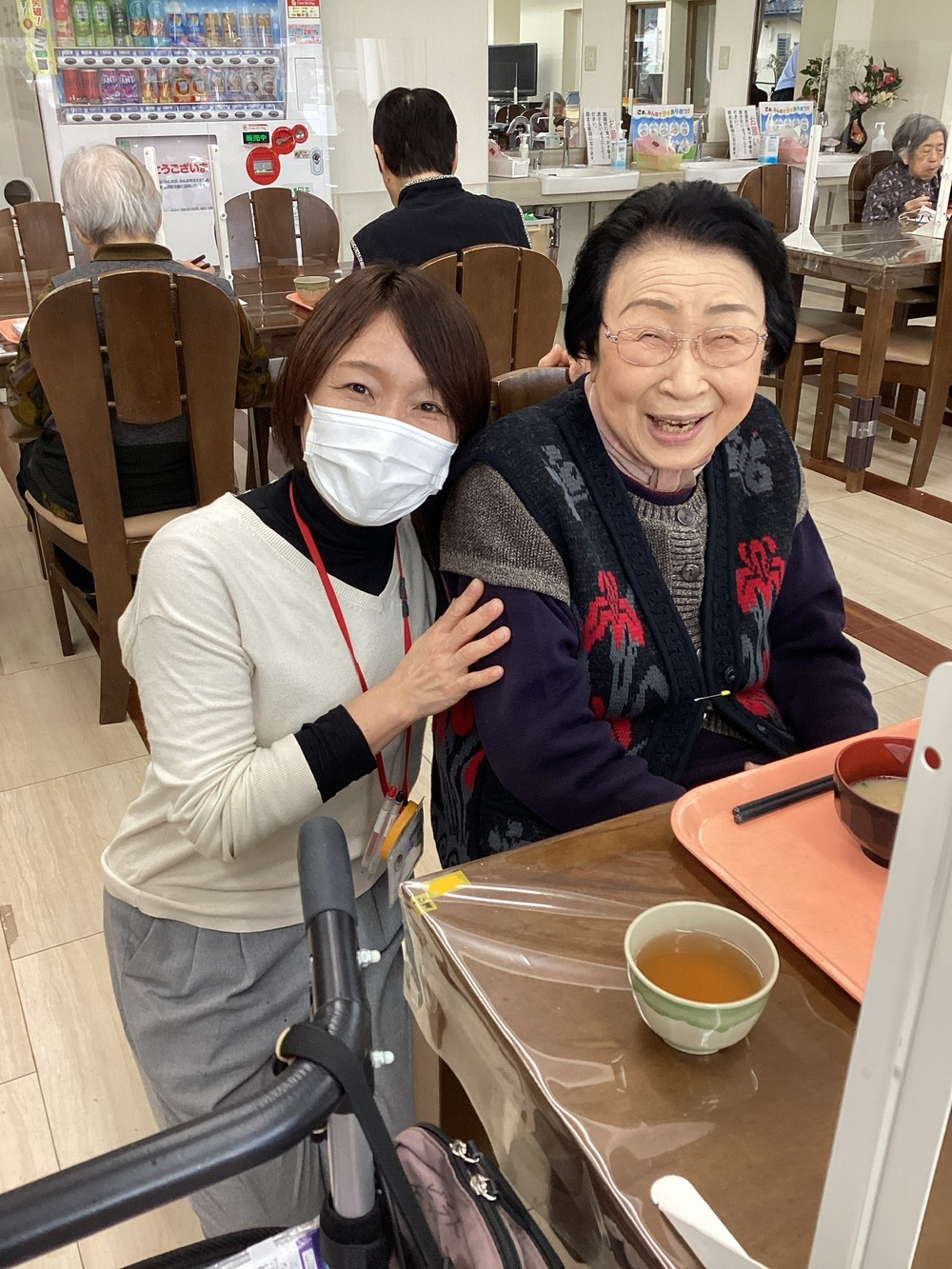 食事の様子