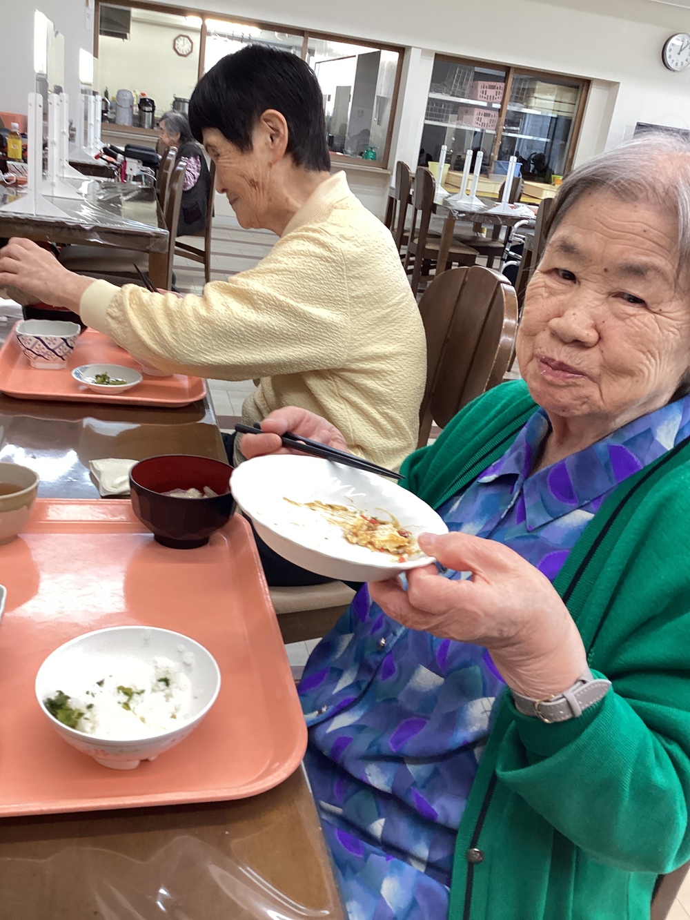 食事の様子