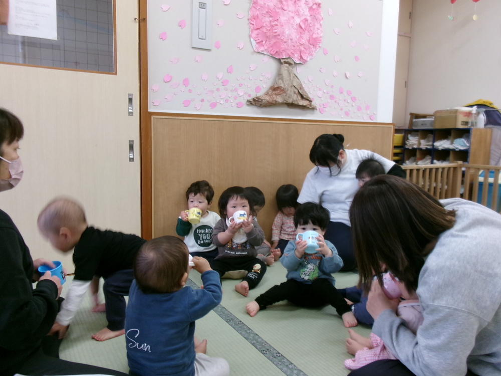 活動後のお茶休憩
