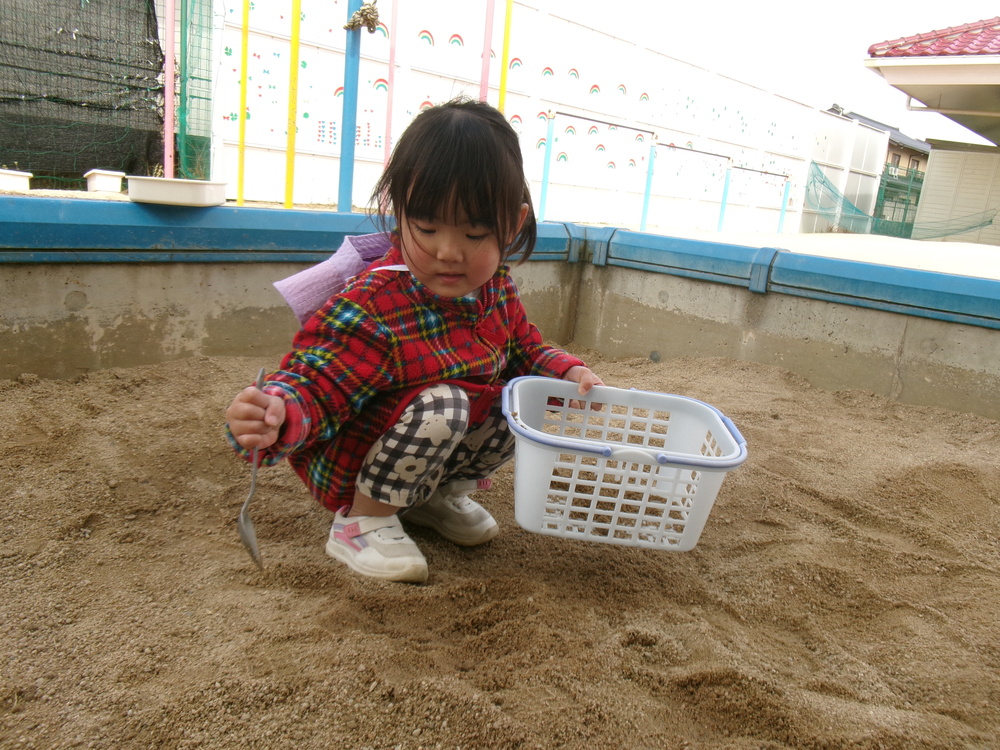 園庭遊びの様子