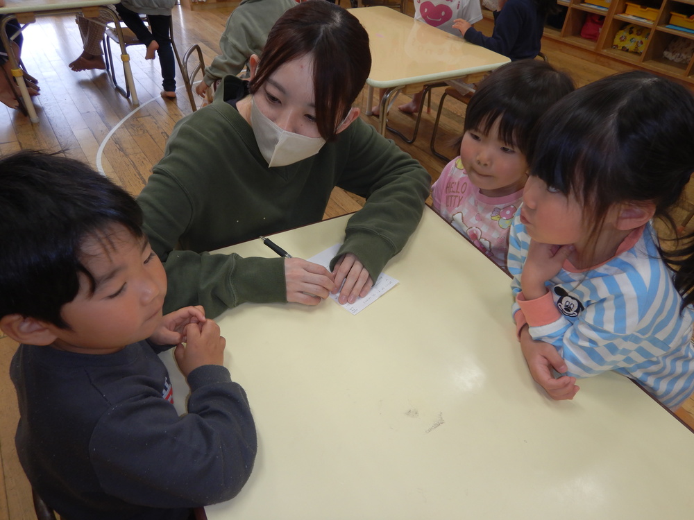 グループ決めの様子３