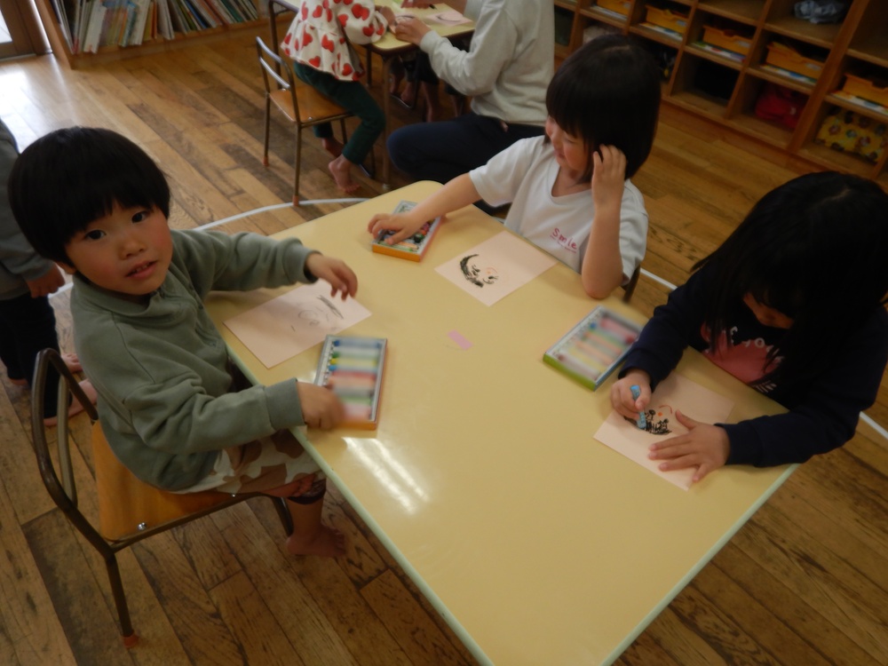 似顔絵ぼかし１