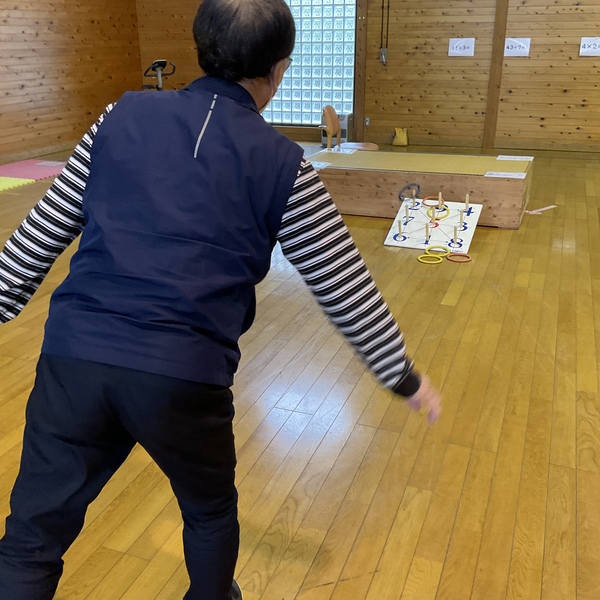 輪投げです