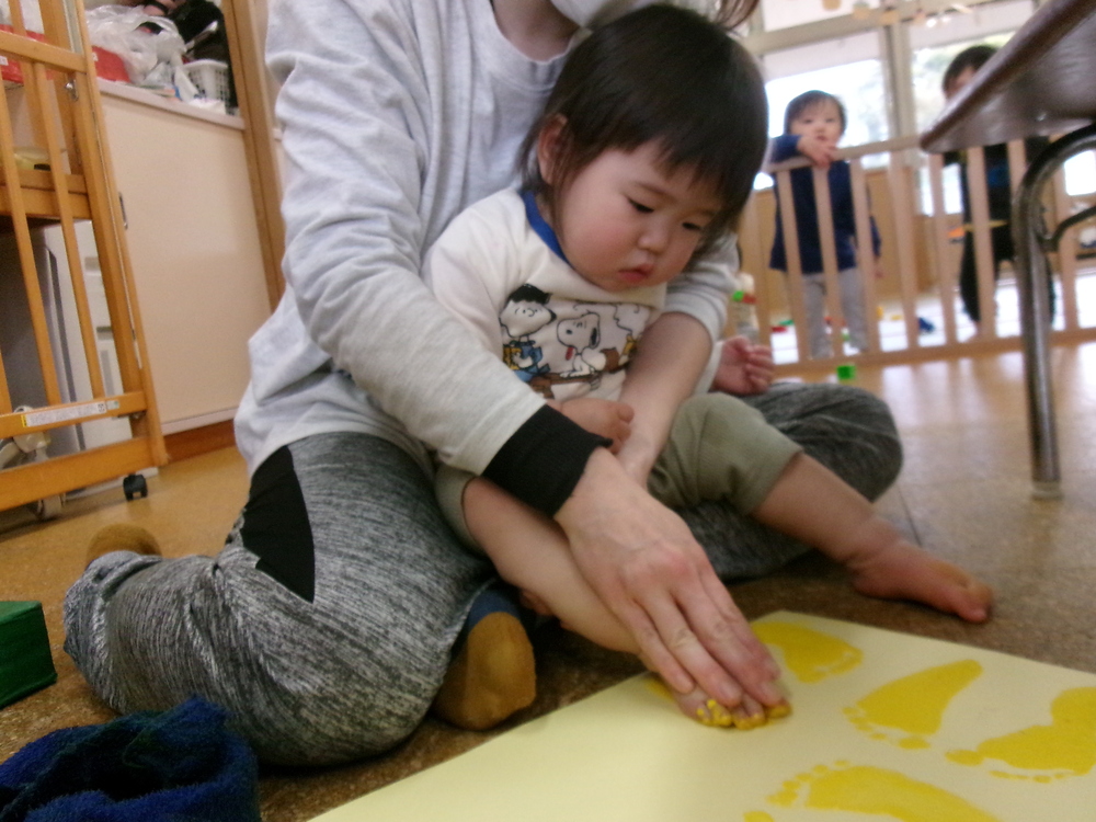 足形をとっている様子 (6)