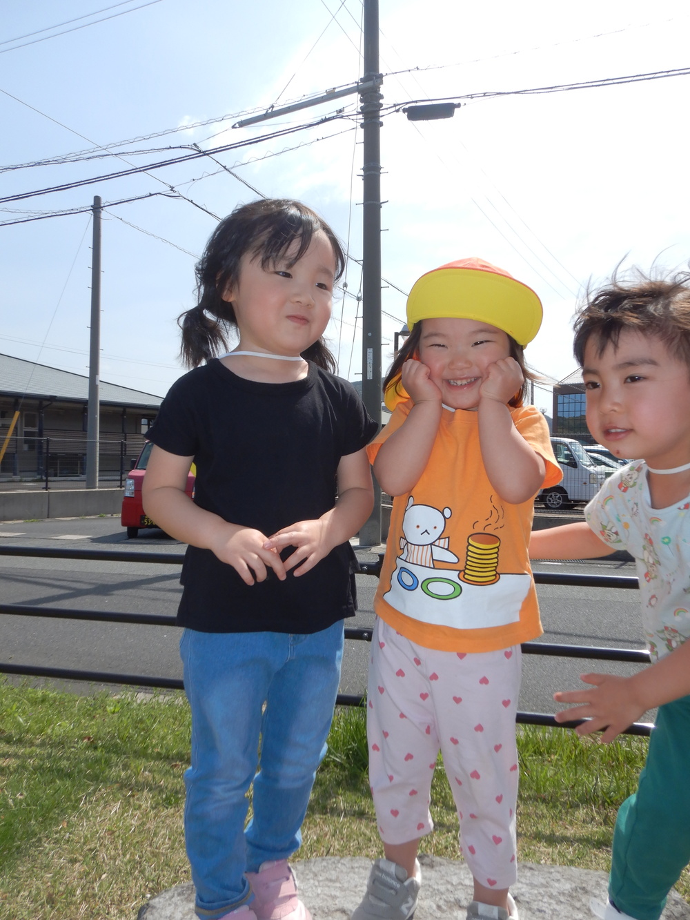 駅北公園で遊ぶ子ども