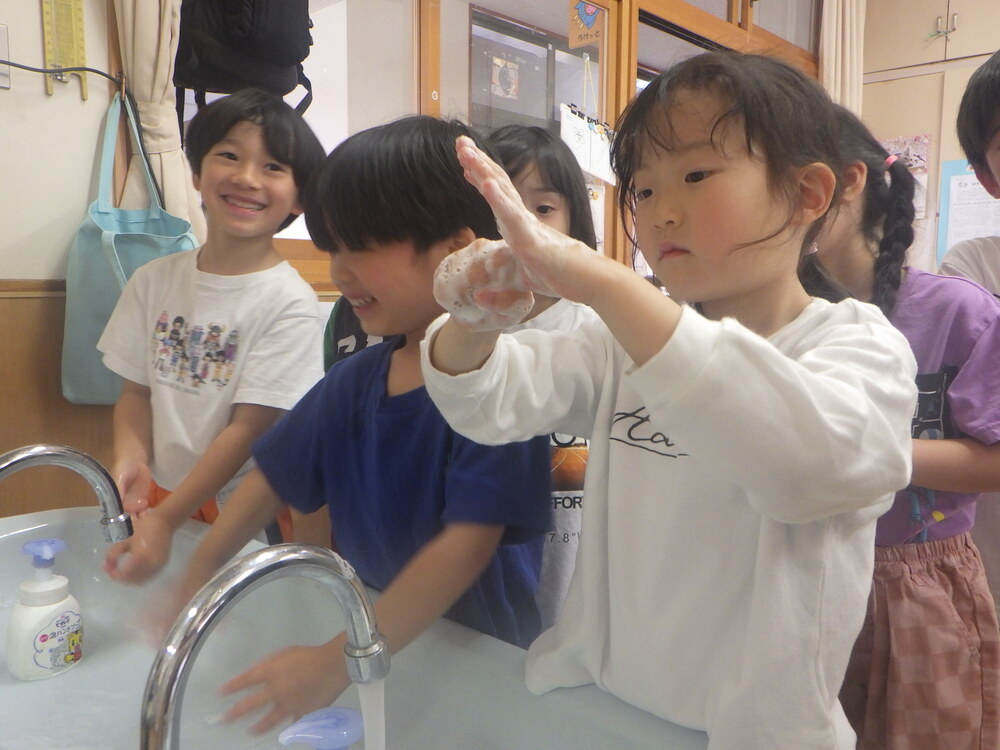 給食前の様子 (1)