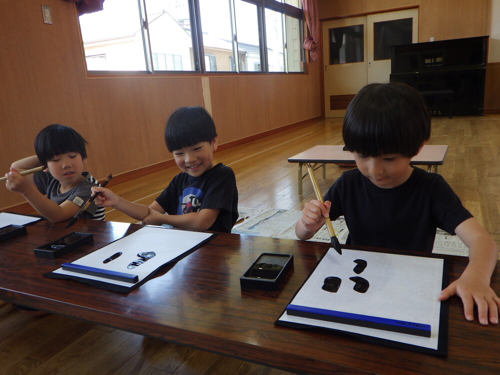 習字の様子３