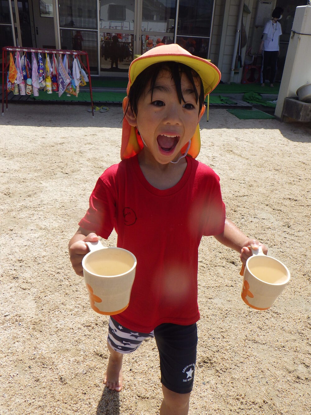 泥んこ遊び