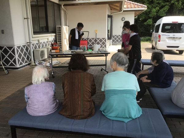 燻製見学中