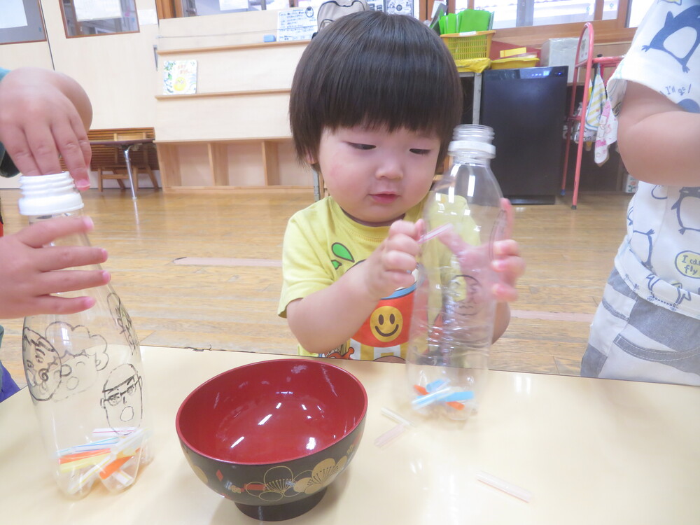 ぽっとん落としの様子 (1)