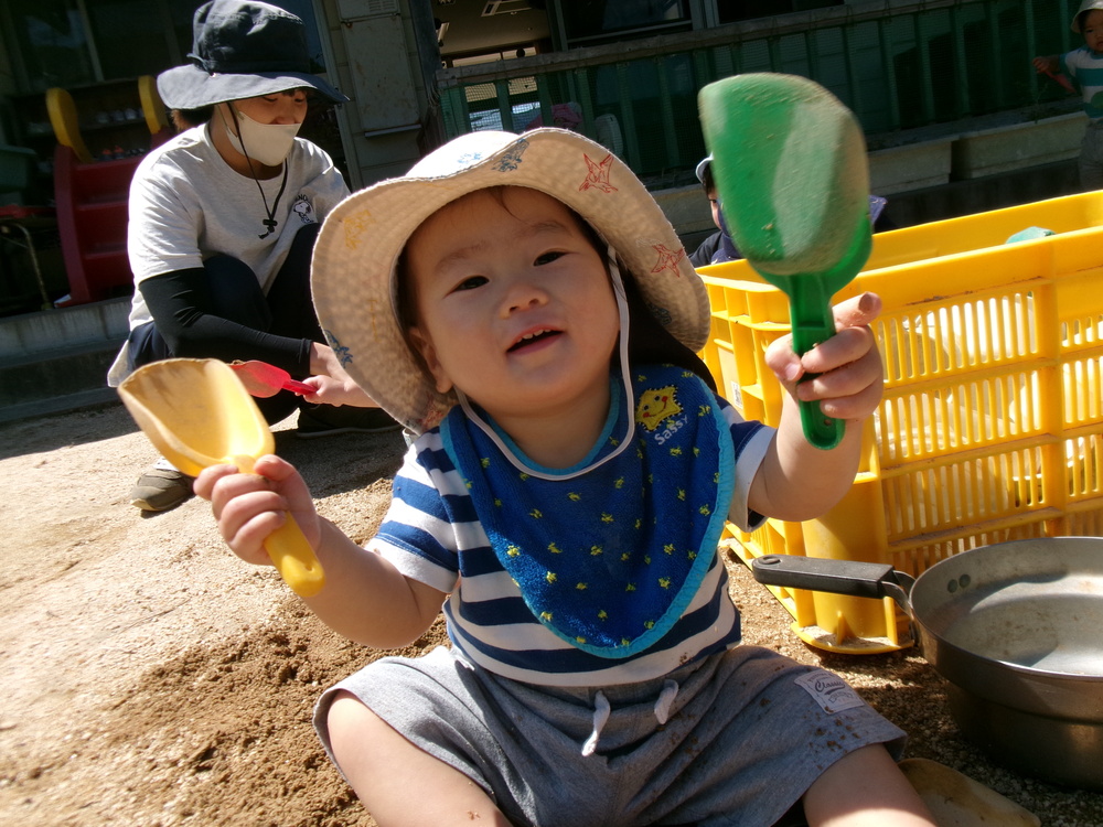 園庭遊び