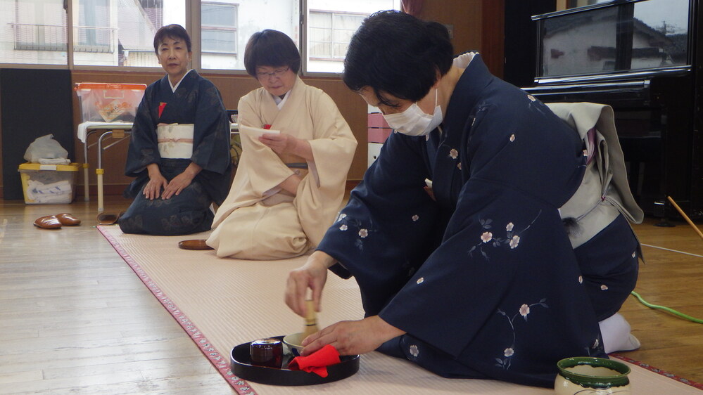 お茶のお稽古３
