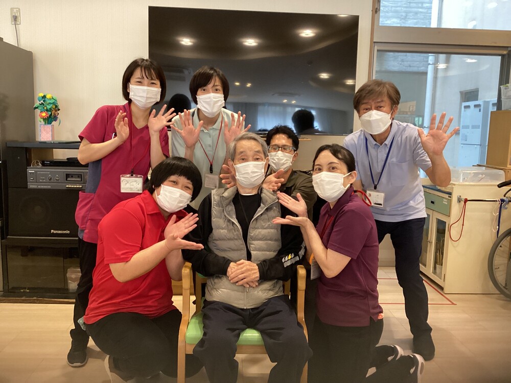 誕生日の利用者さん