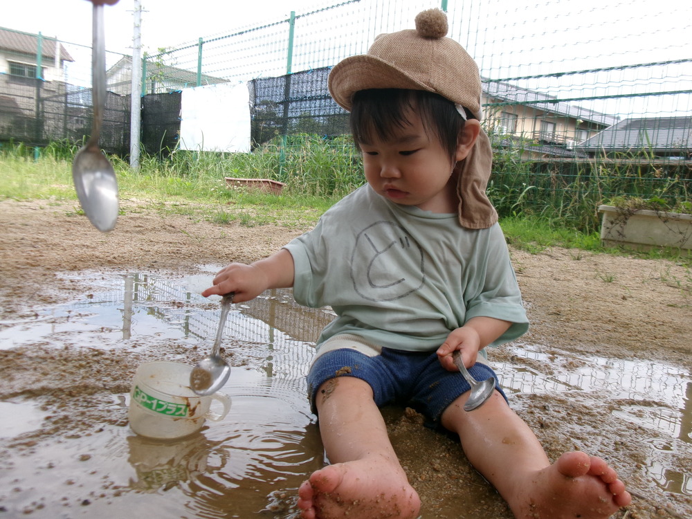 どろんこ遊び