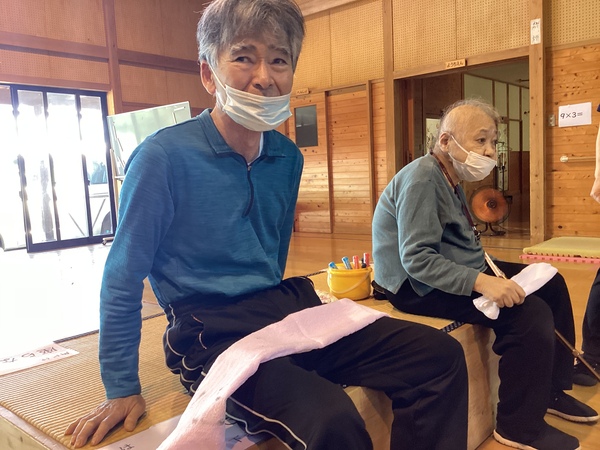 体操中です