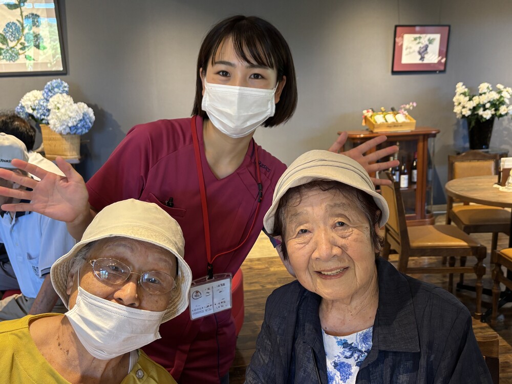 コーヒー後の記念写真