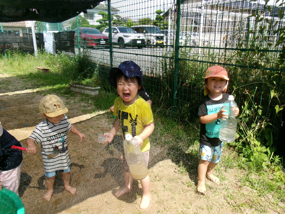泥んこ遊び