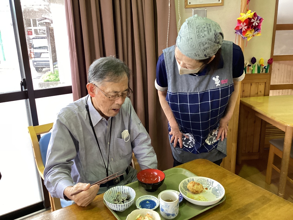 食事の様子
