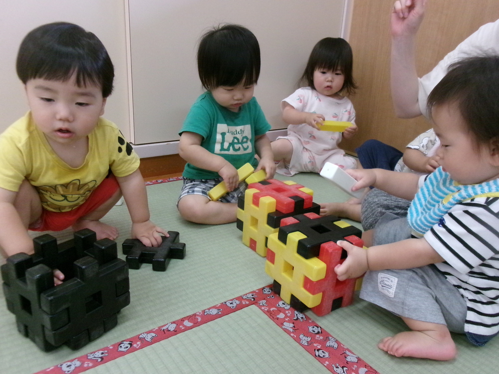 ブロックあそび３