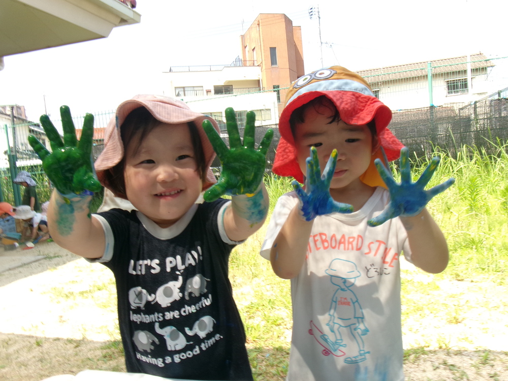 園庭遊び