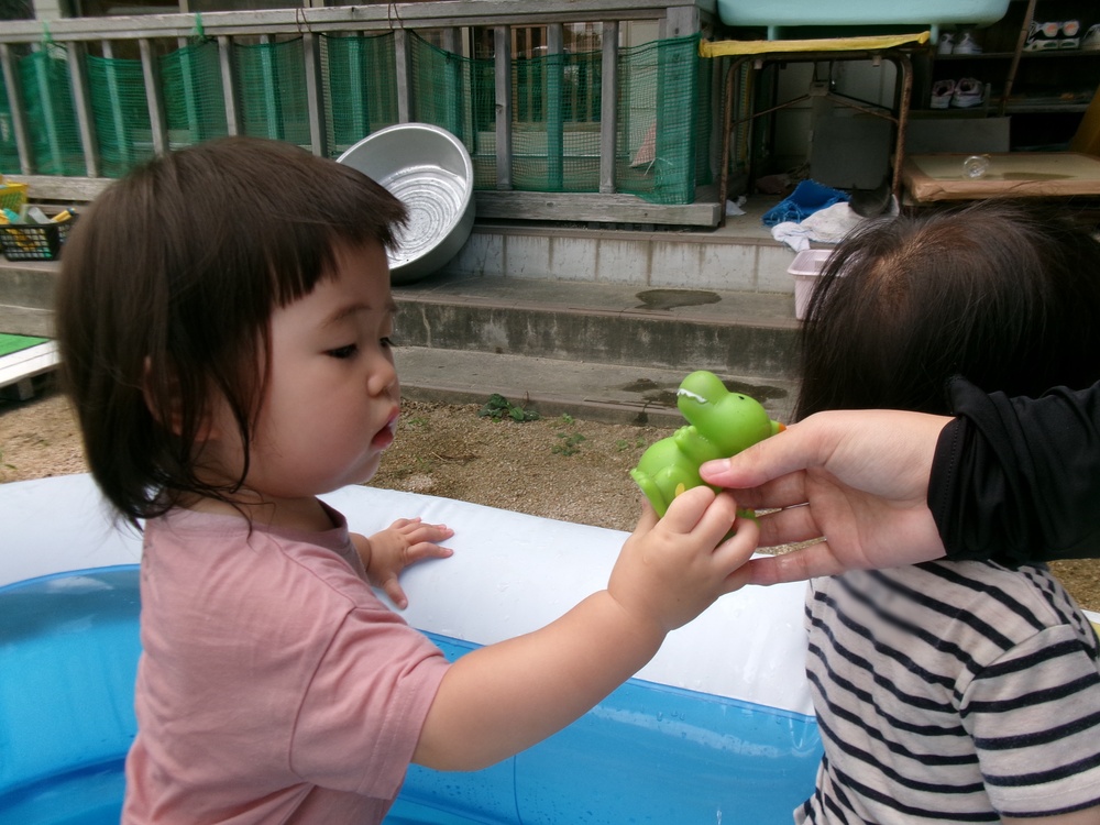 水遊び