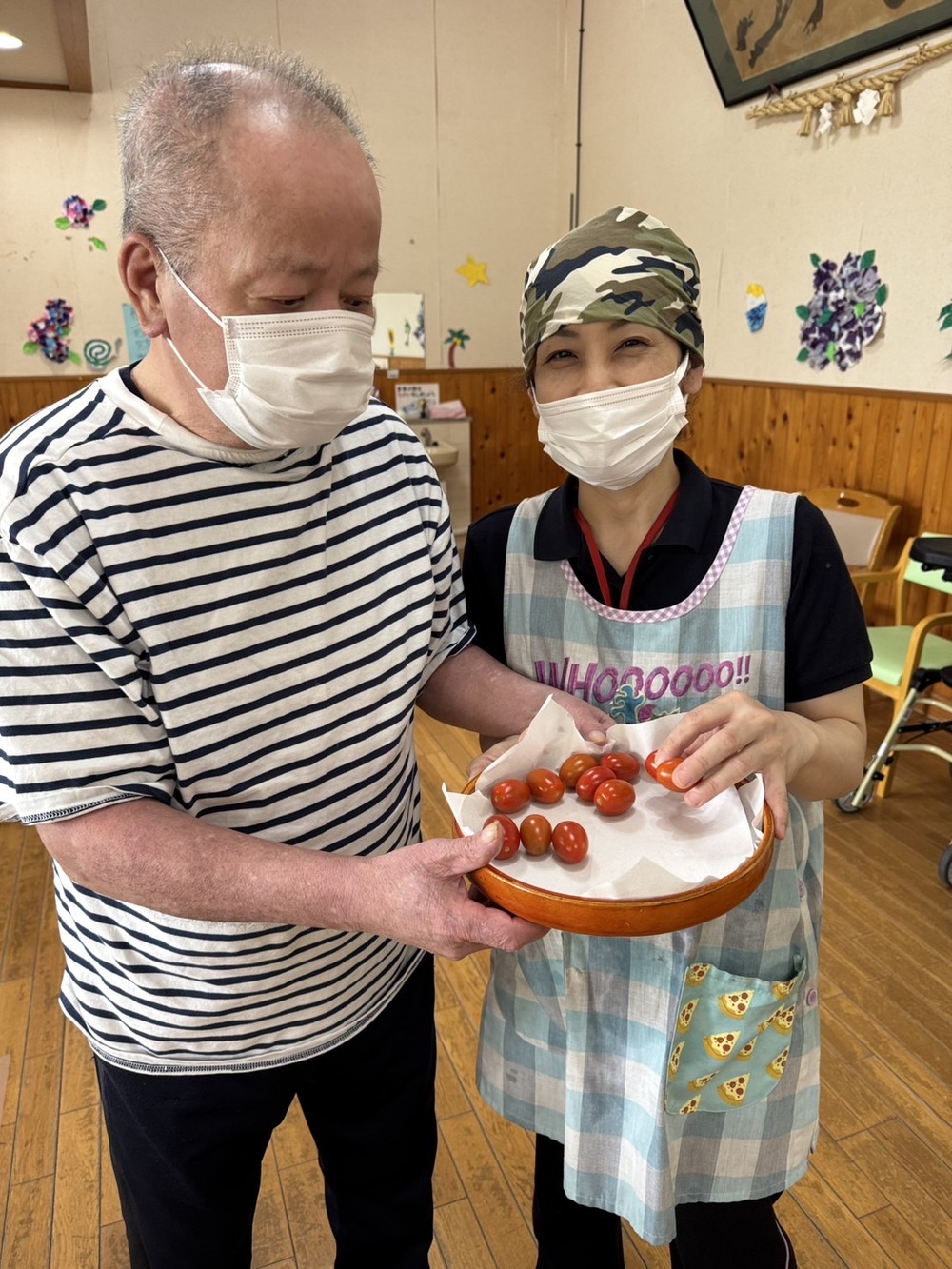 トマト狩り