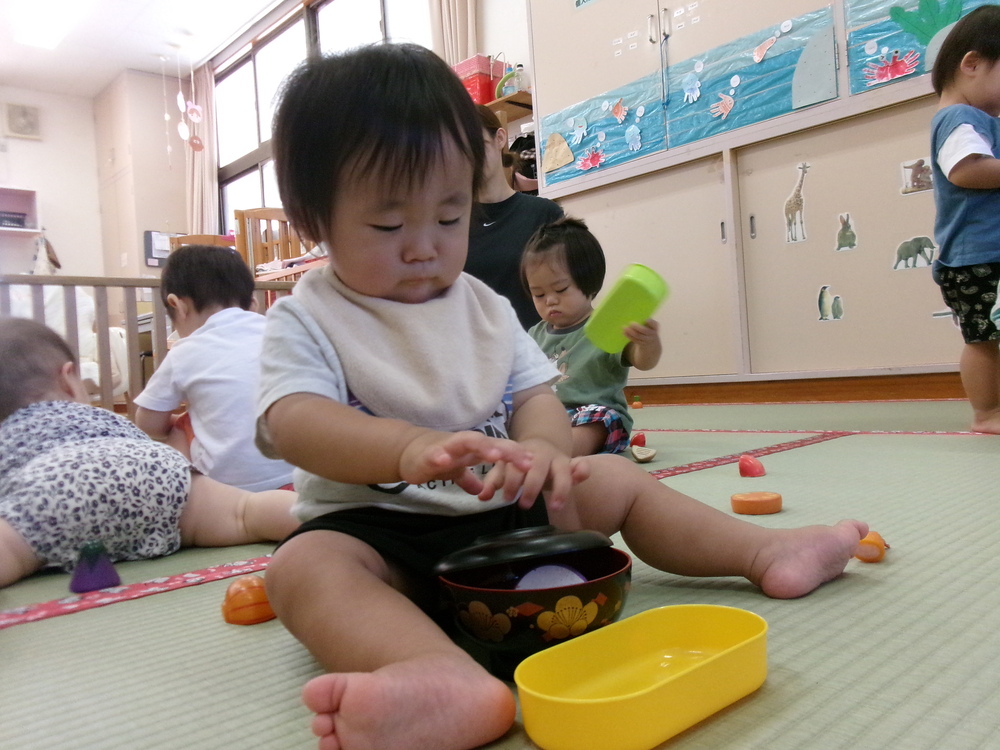 蓋をする