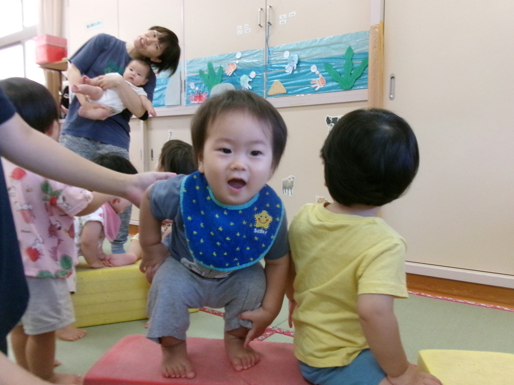 プラフォーミングで遊んでいる