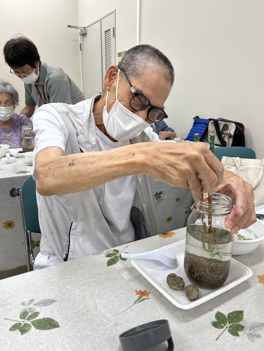 水草植え