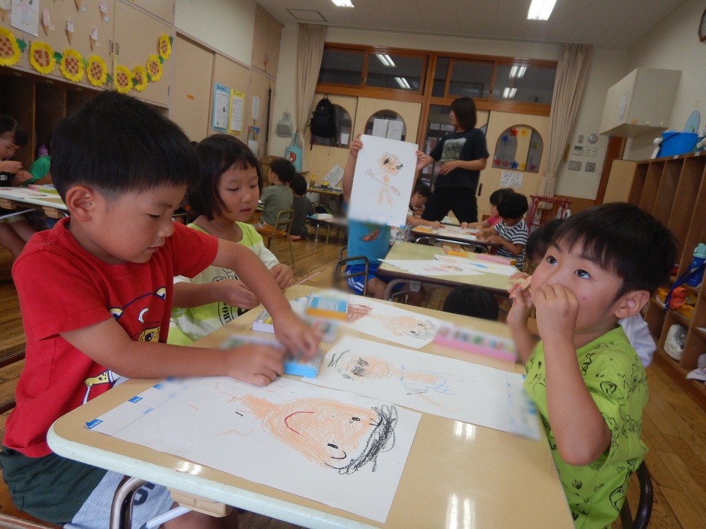 好きな人の絵ぼかし２