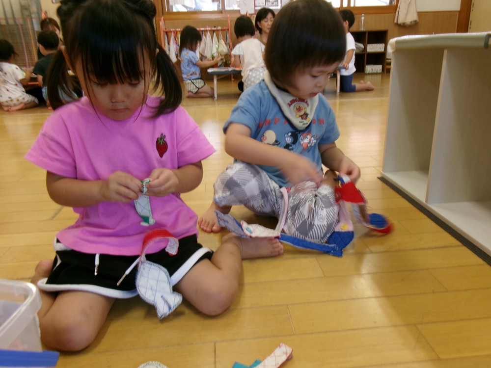 室内遊びの様子