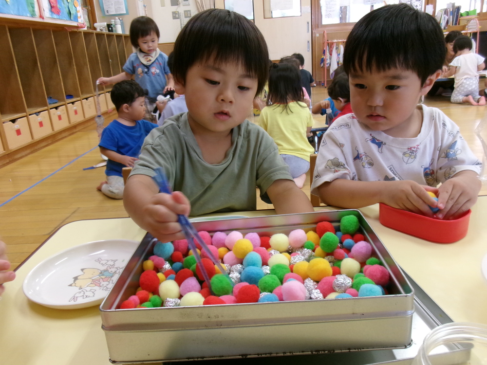 室内遊びの様子