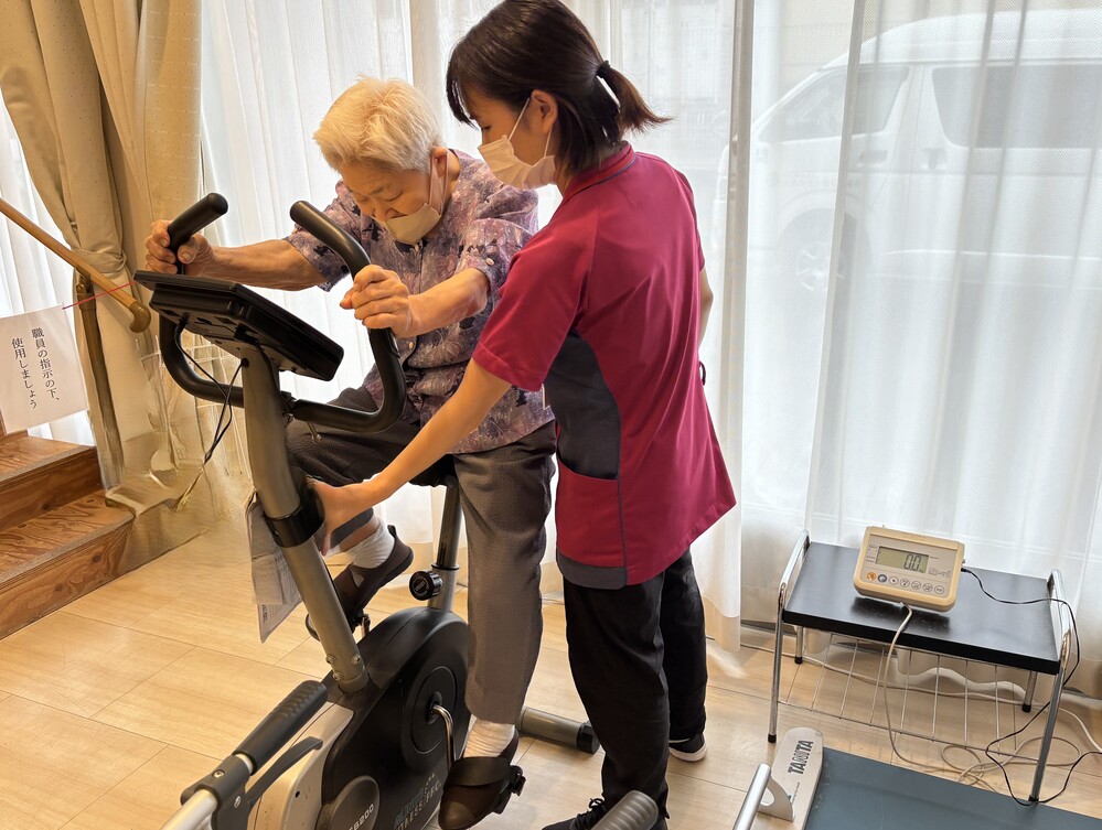 自転車こぎ