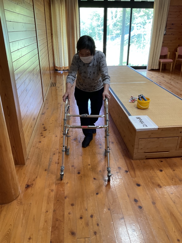 歩行中