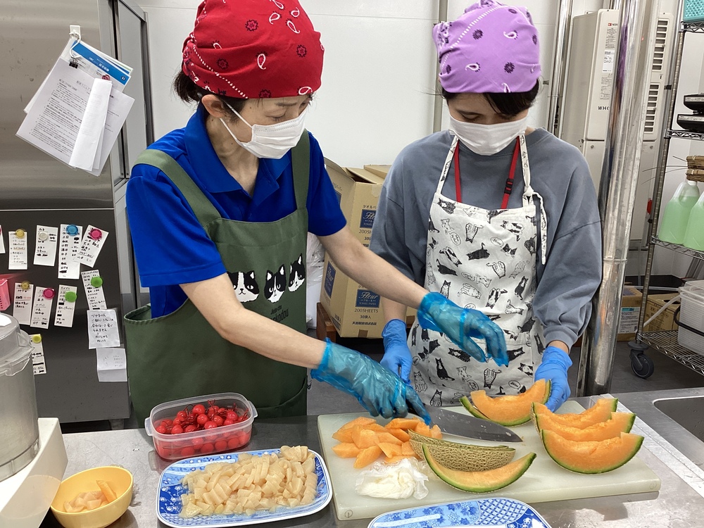 調理作業