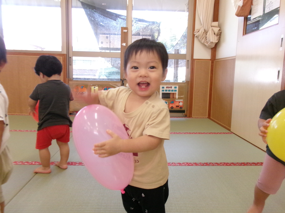 風船遊び