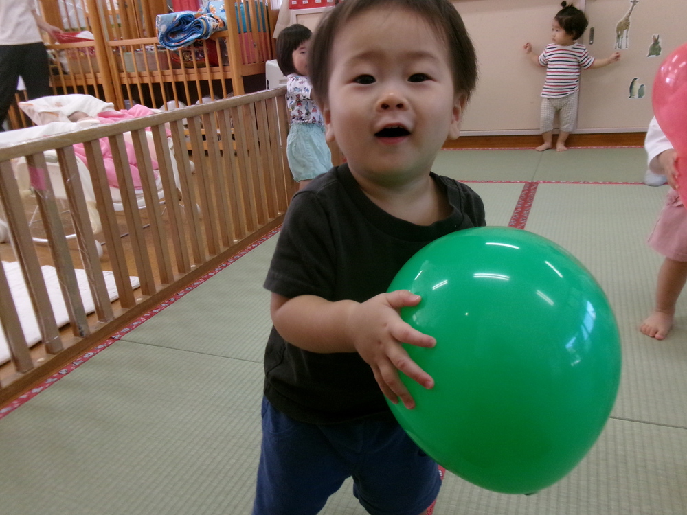風船遊び
