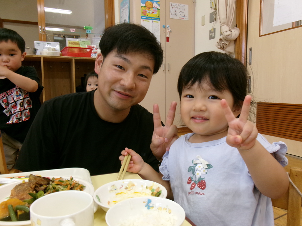 給食の様子