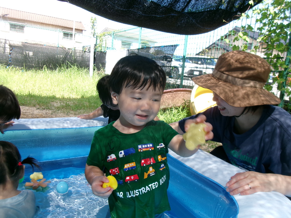水あそび
