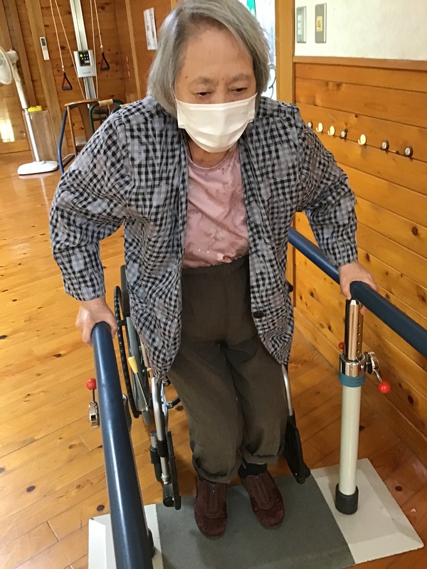 起立訓練です