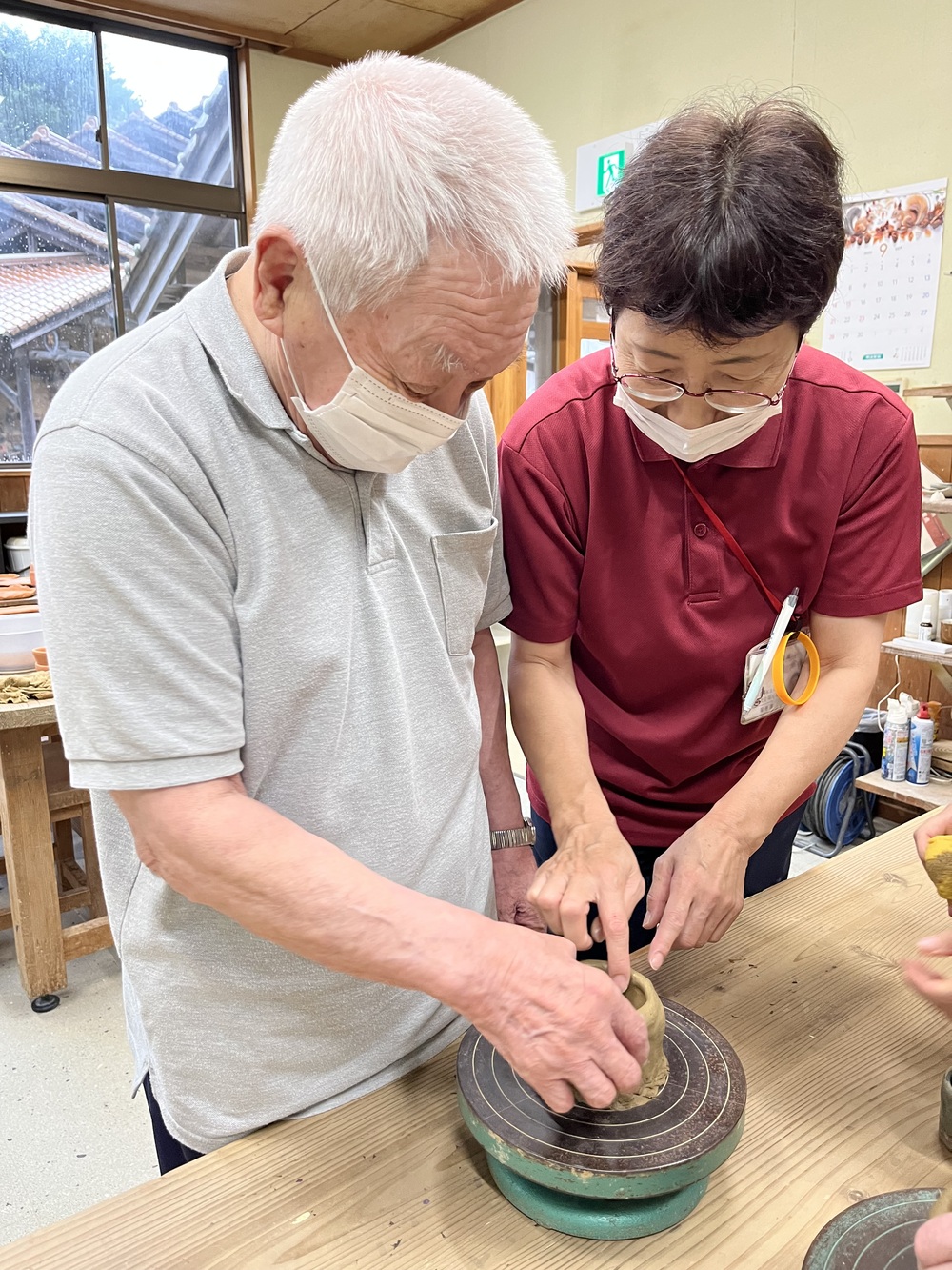 Nさん陶芸体験