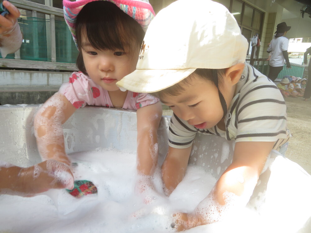 洗濯ごっこ (4)
